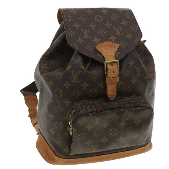 LOUIS VUITTON Monogram Montsouris GM Backpack - Picture 1 of 15